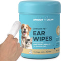 Uproot Clean Cat and Dog Ear Cleaner Finger Wipes front packaging view