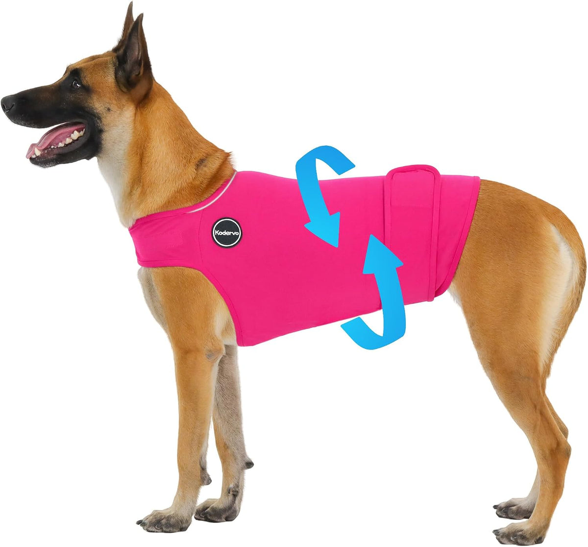 Dog Anxiety Vest, Skin-Friendly Thunder Jacket for Dogs, Dog Calming Shirt for Thunder, Fireworks, Vet Visits and Separation - Keep Pet Calm Without Medicine, Fit for Small Medium Large Dogs - Image 10