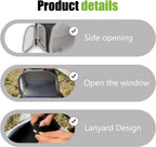 WEVONIGU Scratch-Resistant Bearded Dragon Backpack Foldable Gecko Carrier Ventilation Travel Bag with Clear View Window Dual Carry Cage Options for Travel Hiking & Vet Visits - Image 3
