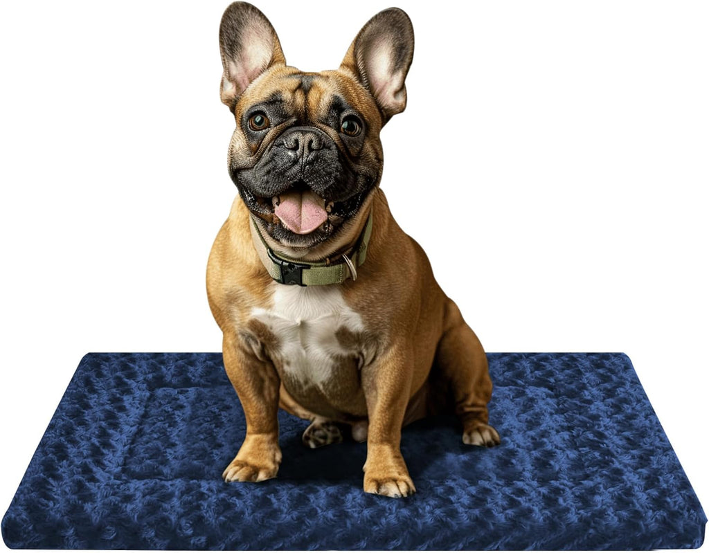 Sunshe travel dog bed mat pink placed on a vehicle seat liner