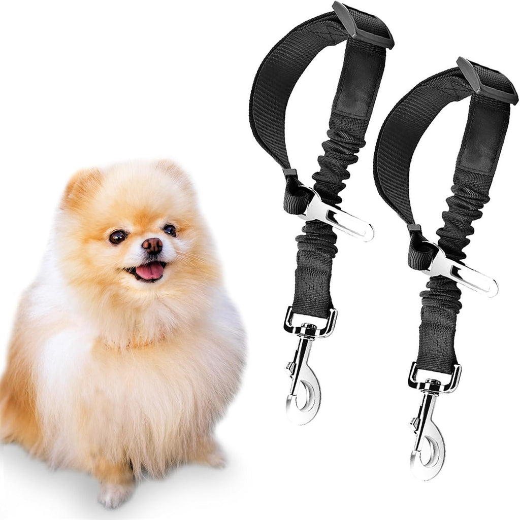 SunGrow shock absorbing pet car seat belt