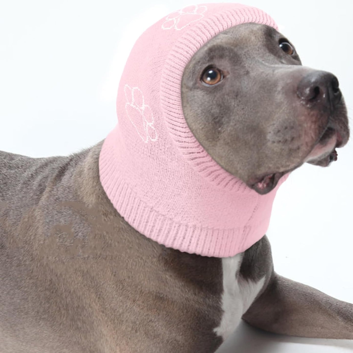 Nanaki Dog Hats Dog Calming Hoodie Dog Ear Covers Dog Head Cover Dog Ear Protector Hematomas Ear Wraps for Dogs No Shake Ear Wrap Dog Dog Ear Muffs Noise Protection, Fireworks, Grooming, Thunderstorm - Image 11
