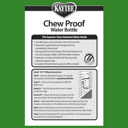 Kaytee Chew-Proof Water Bottle for Pet Ferrets and Rabbits, 26 oz - Image 6