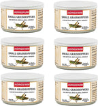 6 Pack Canned Crickets for Reptiles, Fish, Birds and Small Animals, Crickets, Healthy High Protein Treat, Reptile Bird Fish Food 7.2 Ounces Total - Image 9