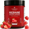 Veralinda Naturals Migraine Support Gummies front view of premium USA imported brain supplement