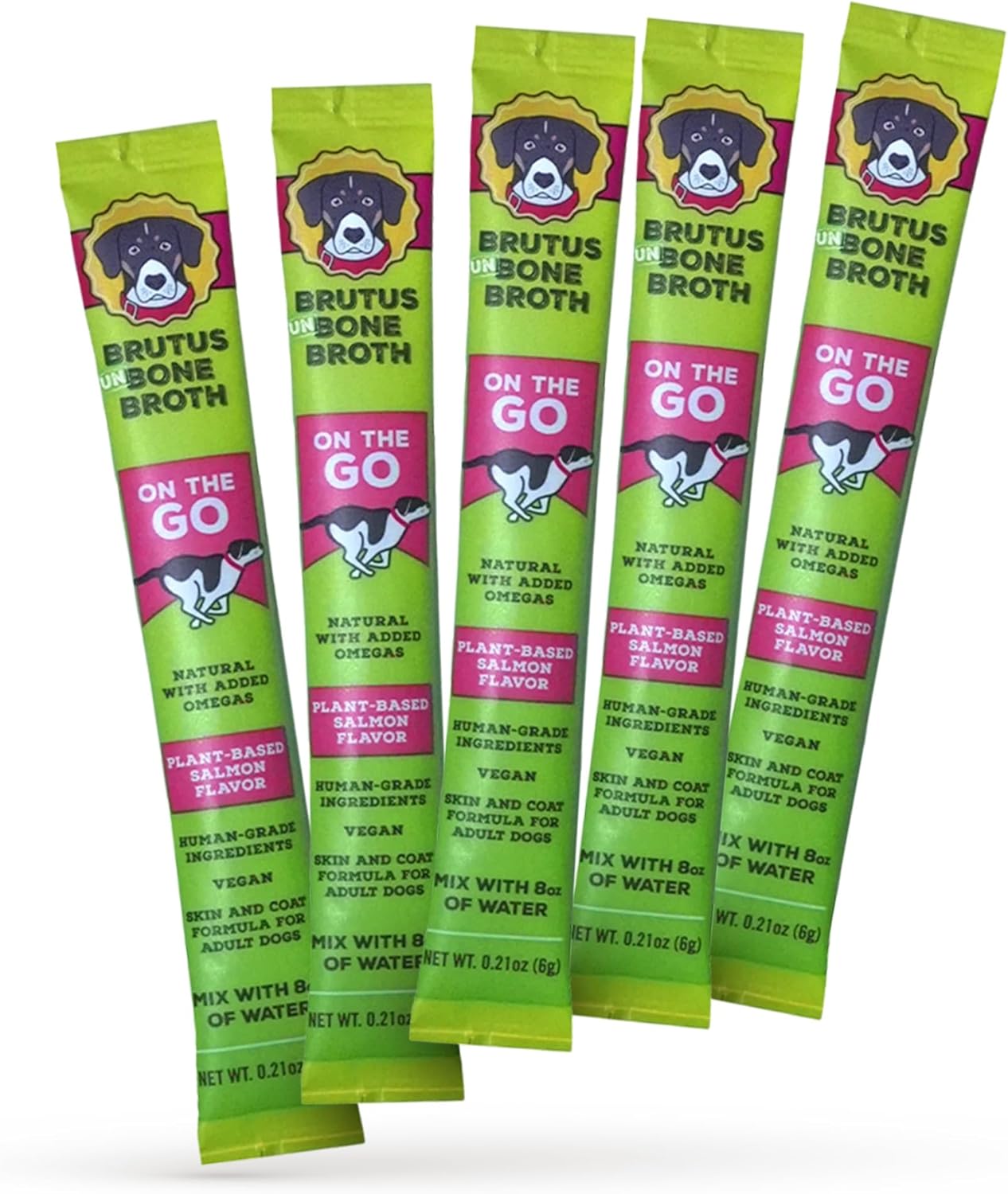 Brutus Bone Broth for Dogs - Bone Broth Powder with Chondroitin Glucosamine & Turmeric - Human Grade Food Toppers for Dry Food & Picky Eaters - 10 Stick (Beef) - Image 14