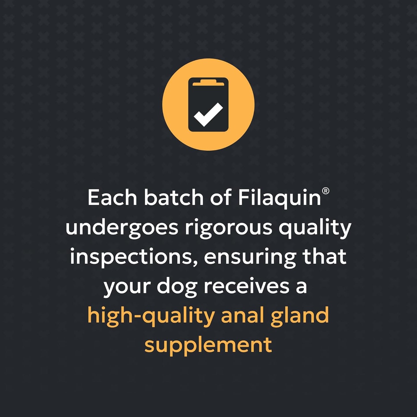 Close up of Filaquin soft chews for dog digestive health