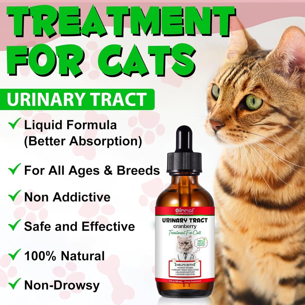 Authentic USA imported natural cat urinary health formula packaging