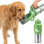 PupFlask Pro Dog Water Bottle | 30 or 50 OZ Double Wall Insulated Stainless Steel | Built-In Flip Cup Bowl | Leak Proof Cap | 24+ Hour Cold Water | Small & Large Dogs | Portable Pet Hydration Bottle - Image 11