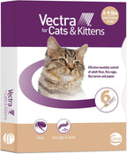 Vectra for Cats & Kittens Flea Treatment & Prevention for Small Cats (2-9 lbs.) 3-Month Supply - Image 10