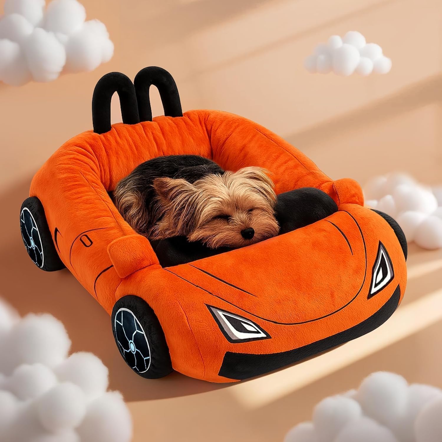 Non-skid base detail of the Viefin washable pet bed.