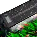 Hygger aquarium programmable LED light front view showcasing LCD display