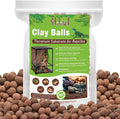Halatool organic expanded clay pebbles reptile substrate front view showcasing premium packaging.