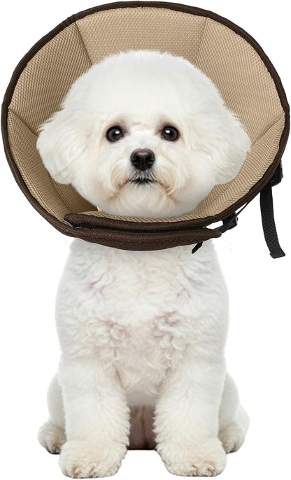 Dog Cone Collar After Surgery, Adjustable Soft Recovery Cone for Small Dogs to Stop Licking, Light-Weight Comfortable Elizabethan Collar for Dogs Anti-Bite Lick Protective Wound - Image 10