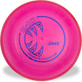 Hyperflite K-10 Jawz pink dog flying disc front view