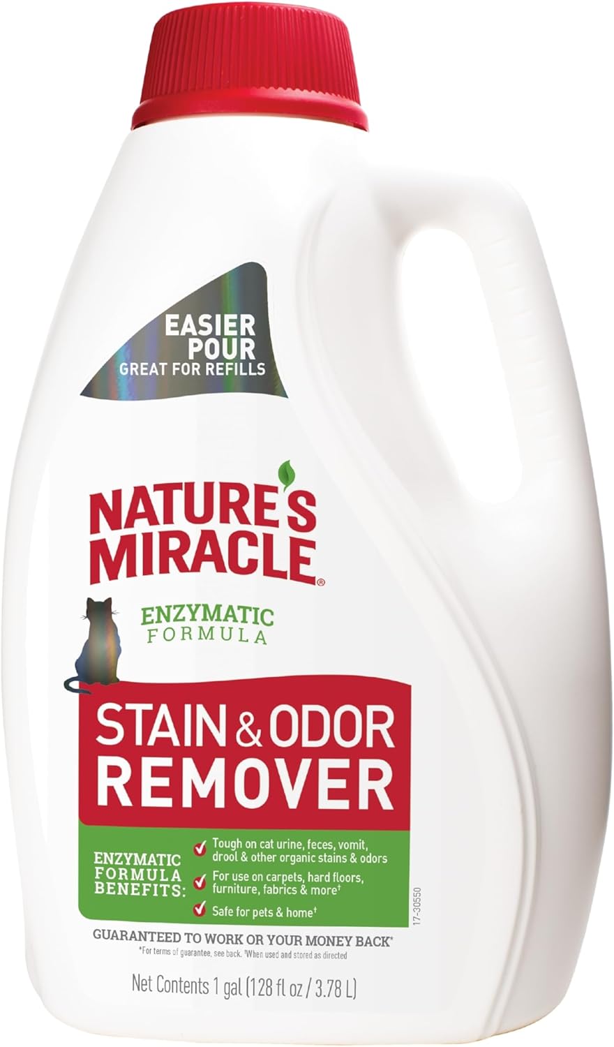Nature's Miracle Stain and Odor Remover, Spot Stain and Pet Odor Eliminator, Enzymatic Formula, 32 Ounce Spray - Image 11