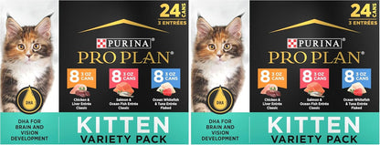 Purina Pro Plan High Protein Wet Kitten Food Variety Pack, DEVELOPMENT Kitten Favorites - (Pack of 24) 3 oz. Cans - Image 15