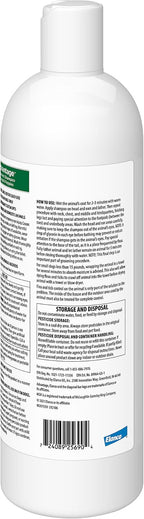 Advantage dog shampoo for puppies and adult dogs pest defense bottle