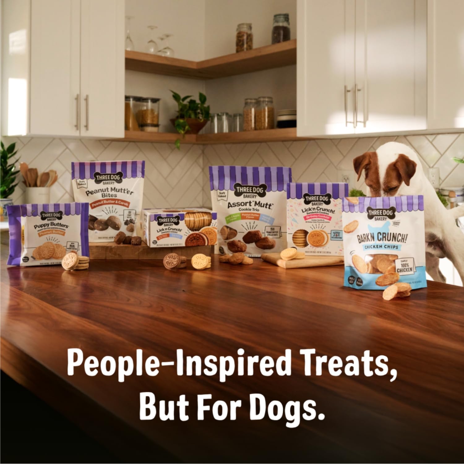 Three Dog Bakery confetti sandwich cookies nutritional facts layout