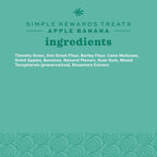 Oxbow Simple Rewards Apple Banana Treats, Timothy Hay Guinea Pig & Bunny Treats, Pet Snack, Made with Oxbow Guinea Pig Hay, Made in USA, Timothy for Rabbit, 3 oz Bag - Image 9