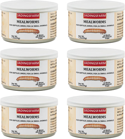 6 Pack Canned Crickets for Reptiles, Fish, Birds and Small Animals, Crickets, Healthy High Protein Treat, Reptile Bird Fish Food 7.2 Ounces Total - Image 10
