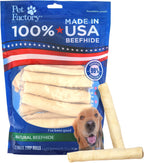 Pet Factory 100% Made in USA Beefhide Chip Rolls Dog Rawhide Chews,Thick,Dog Chews Long Lasting from American Cattle,Dog-Chew Bones,5 Inches,22 Count (Pack of 2) - Image 10