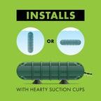 Zilla aquatic turtle tank heater with coil cord