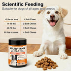 Authentic TzzyiC dog vitamins container showing joint and gut benefits