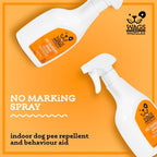 Wags And Wiggles behavior correction spray bottle label details