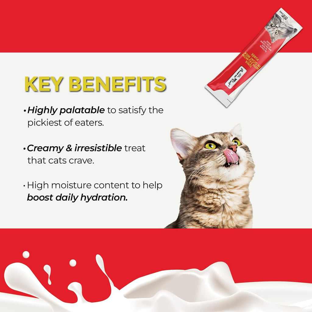 Authentic Fussie Cat USA imported cat treats pack