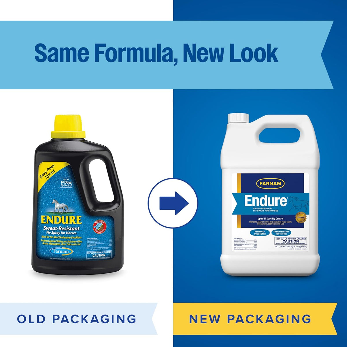 Farnam Endure equine insect repellent label details