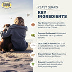 Veterinarian formulated dog supplement for itchy skin and paws