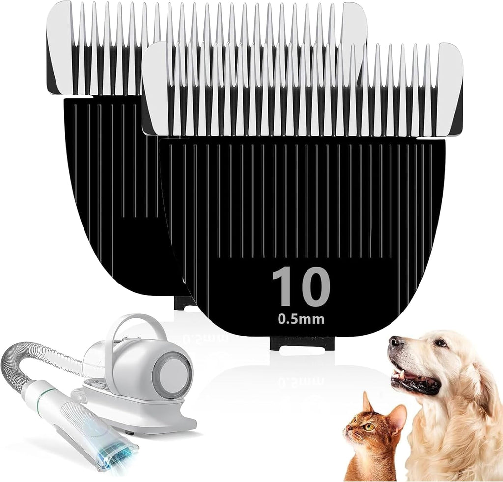 Authentic imported pet vacuum replacement trimmer attachment isolated on a clean background.