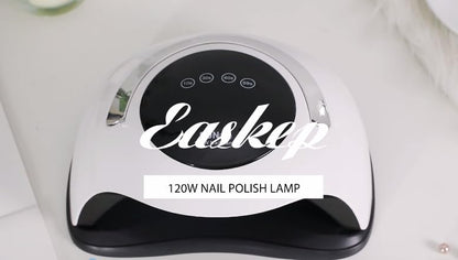 Packaging and contents of Easkep UV nail light kit