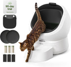 Detailed view of the thick reinforced material of PETLIBRO cat litter liners showing tear resistance.