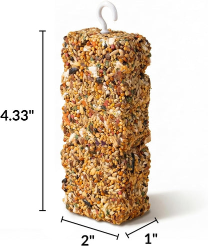 Two grain treat sticks for budgies and cockatiels