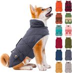 KYEESE Dog Coat Warm Pets Clothes for Cold Weather Soft Pet Sweater with Leash Hole Thick Pet Winter Puffer Coat with Pocket Windproof Dogs Jacket with Fleece Lined Waterproof Dog Coats for Large Dogs - Image 11