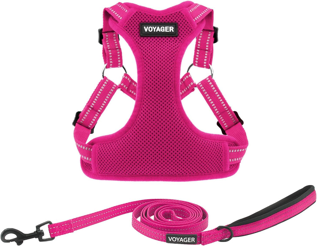 Best Pet Supplies Voyager Adjustable Step-in Flex Breathable Mesh Dog Harness for Small Medium Large Dogs Moss Green, S - Image 9