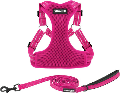 Best Pet Supplies Voyager Adjustable Step-in Flex Breathable Mesh Dog Harness for Small Medium Large Dogs Moss Green, S - Image 9