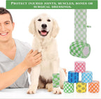 Sanfire vet wrap rolls demonstrating hand-tear feature