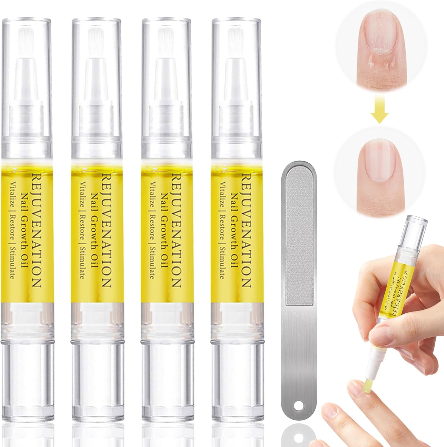 Grenben Rejuvenation Nail Growth Oil pen for stronger and healthier nails