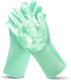 Pet Grooming Gloves-Dog Washing Gloves with High-Density Teeth, Dog Bath Scrubber with Enhanced Five Finger Design, Silicone Gloves for Dogs and Cats Bathing, Massage (Pink) - Image 13