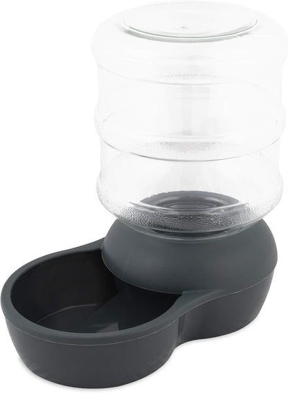 Petmate Aspen Pet Lebistro Gravity Waterer front view automatic pet water dispenser