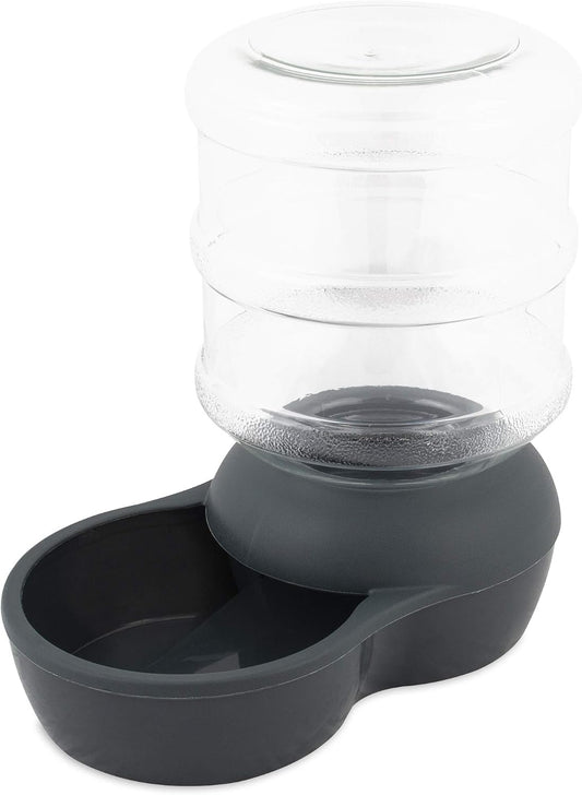 Petmate Aspen Pet Lebistro Gravity Waterer front view automatic pet water dispenser