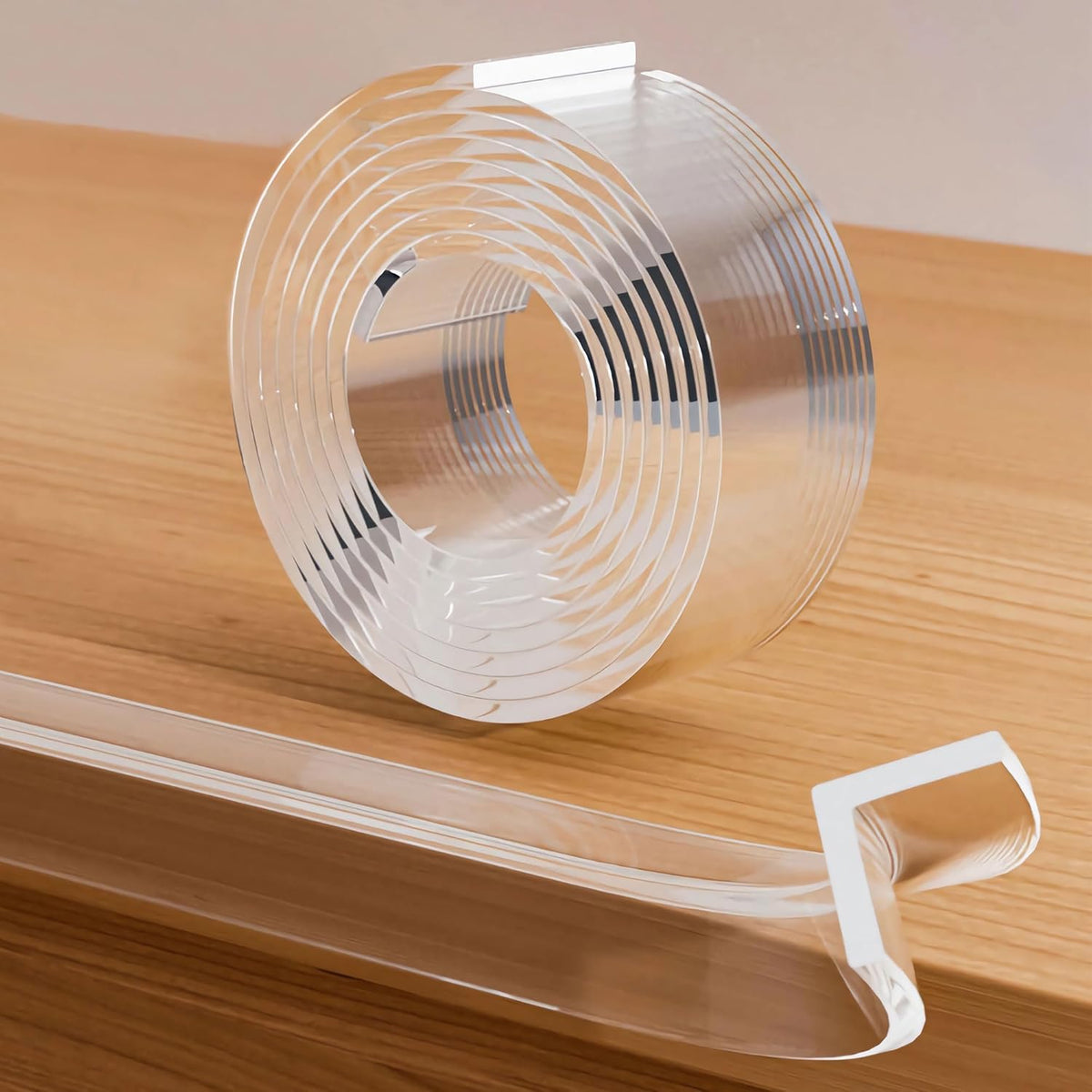 Loiion clear edge protector strip front view