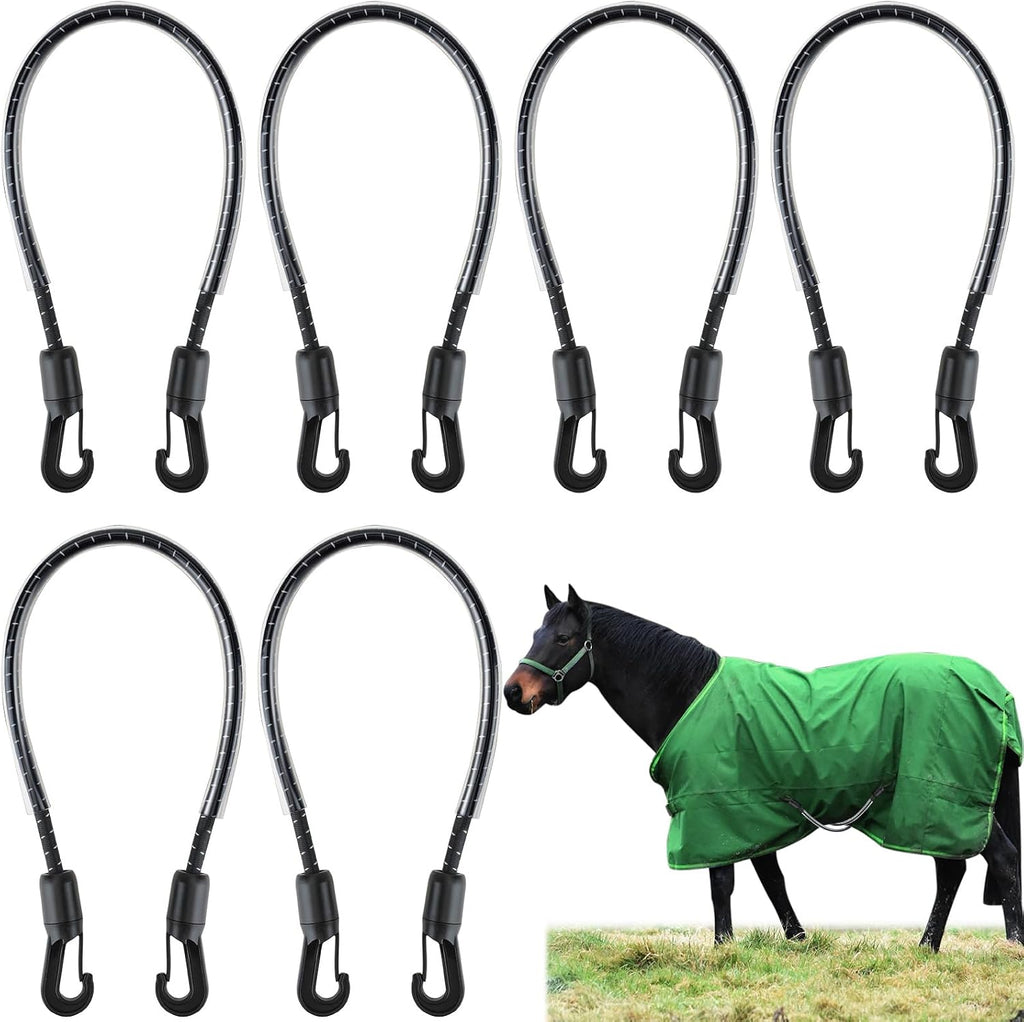 Durable replacement leg straps for horse rain sheets