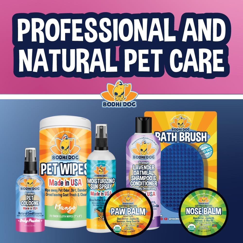 Bodhi Dog award winning pet grooming freshener spray bottle