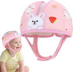 Accmor baby head protector pink safety helmet front view