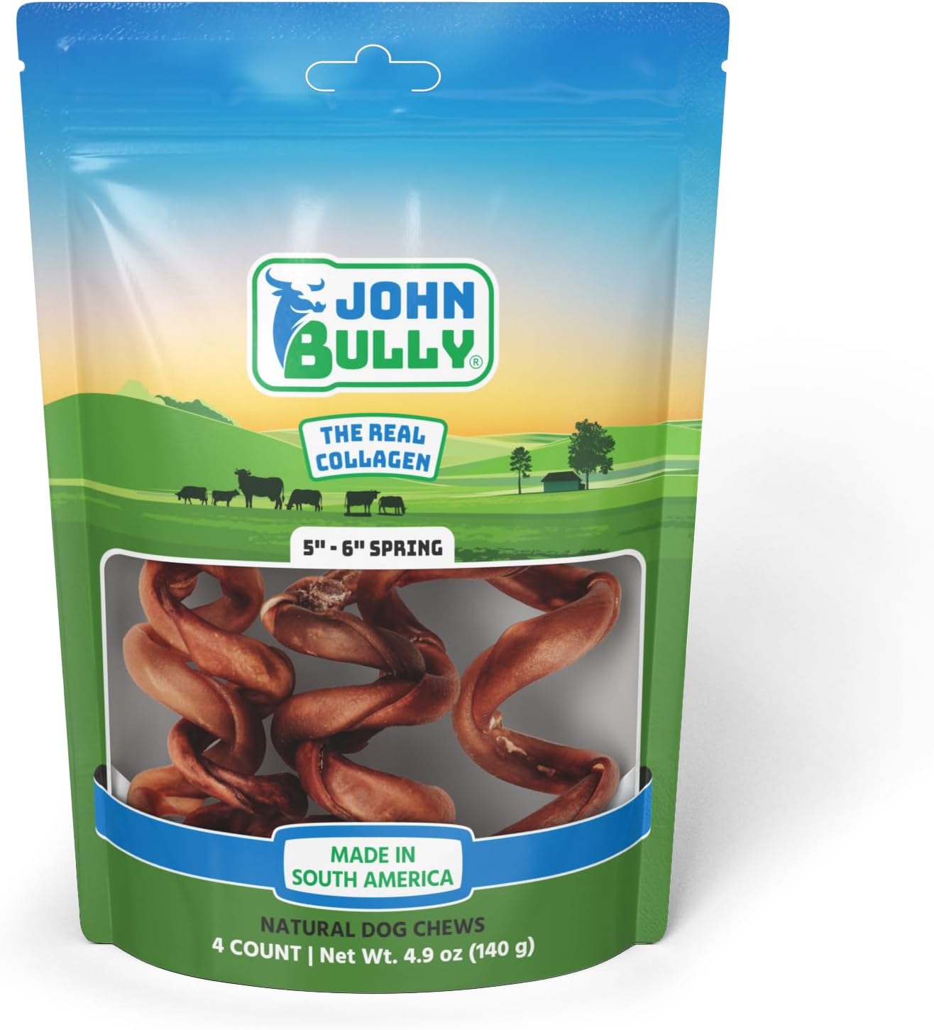 Odor free long lasting dog chew sticks for large breeds close up view