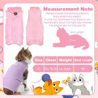 Cat wearing Elegaperma recovery suit for abdominal wound protection